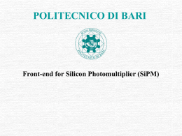 Diapositiva 1 - INFN Gruppo Collegato Sanit&#224