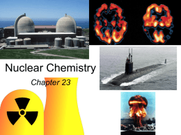 Nuclear Chemistry - Celina City Schools Home