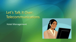 PowerPoint - Let's Talk It Over