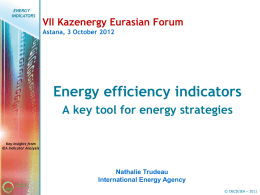 Energy Efficiency Policies in ASEAN Region Jakarta, 18