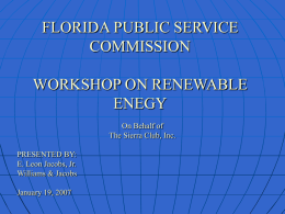 FLORIDA INDUSTRIAL POWER USERS GROUP ANNUAL MEETING
