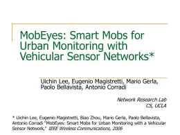 Efficient Data Harvesting of Mobile Sensor Platforms: from