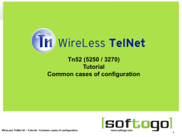 WireLess TelNet