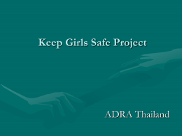 Keep Girls Safe - Adventist Women's Ministries