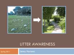 Litter awareness - Keep Iowa Beautiful