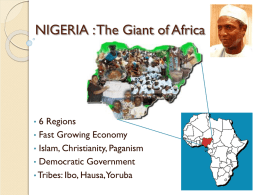 NIGERIA : The Giant of Africa