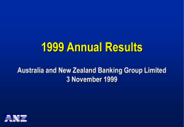 1998 Final Results Presentation Analysts
