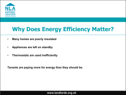 Energy Efficiency Drivers