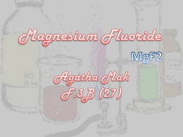 Magnesium Flouride