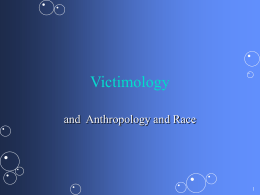 Victimology - Southeast Missouri State University