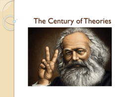 The Century of Theories - Halton Catholic District School