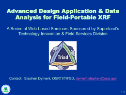 Field-Based Site Characterization Technologies Short