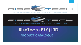 RiseTech (PTY) LTD