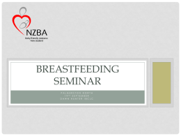 Breastfeeding Seminar - Community Birth Services