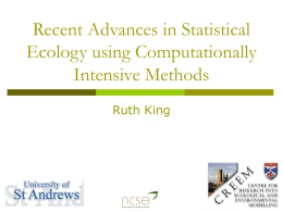 Recent Advances in Statistical Ecology using