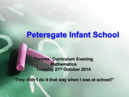 Vauvert - Petersgate Infant School