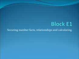 Block E1