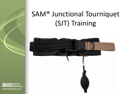 SAM Junctional Tourniquet (SJT)
