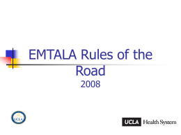 EMTALA Training - Office of Compliance Services