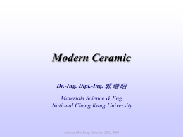 PowerPoint 簡報 - National Cheng Kung University