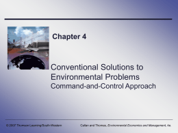 Conventional Solutions
