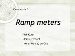 Ramp meters - David Levinson