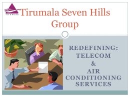Tirumala Seven Hills Pvt. Ltd