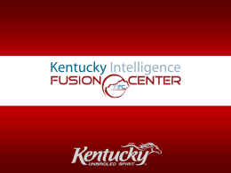 Kentucky Intelligence Fusion Center