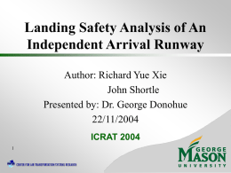 Landing Safety Analysis Using an M/G/1 Queuing Model