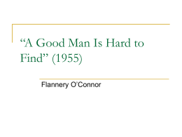 A Good Man Is Hard to Find” (1955)