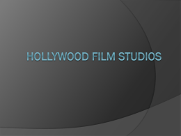 Hollywood Film studios