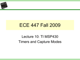 ECE 447 Fall 2009
