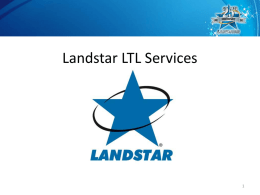 Landstar LTL Services