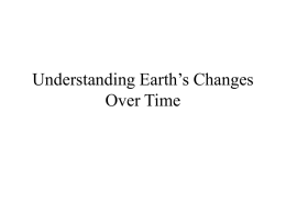 Understanding Earth’s Changes Over Time