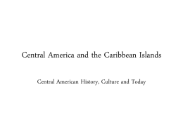 Central America and the Caribbean Islands