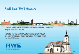 Tips on using the RWE PowerPoint master