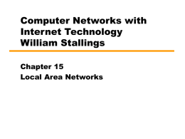 Chapter 15 Local Area Networks