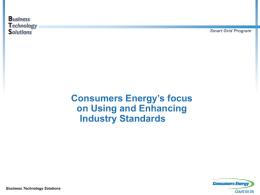UtilityPanel_Consumers Energy use of CIM
