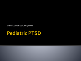Pediatric PTSD - PAL Wyoming: Partnership Access Line