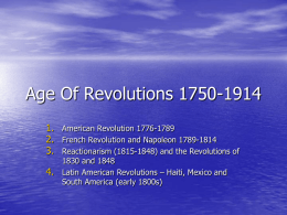 The French Revolution - Townsend Harris High School