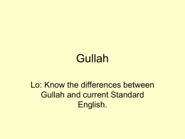Gullah - Hellesdon