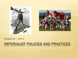 Imperialist policies and practices