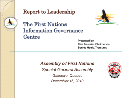 First Nations Information Governance Centre