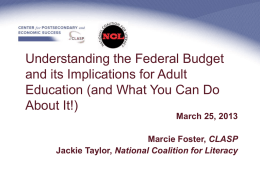 Understanding the Federal Budget and its Implications for