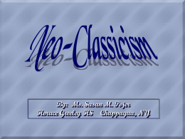 Neo-Classicism - Powerpoint Palooza