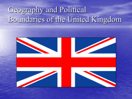Geography and Political Boundaries of the United Kingdom