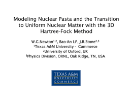 Modeling Nuclear Pasta and the Transition to Uniform