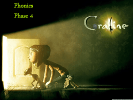 Phonics Phase 3 - Hawthorn Tree School