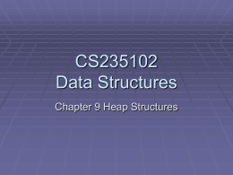 CS235102 Data Structures