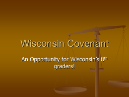 Wisconsin Covenant - Sheboygan Area School District